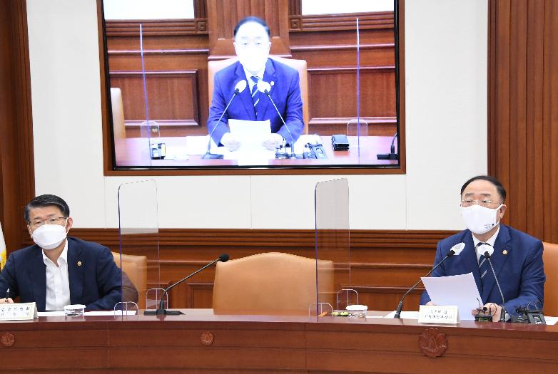 홍남기 부총리, 제218차 대외경제장관회의