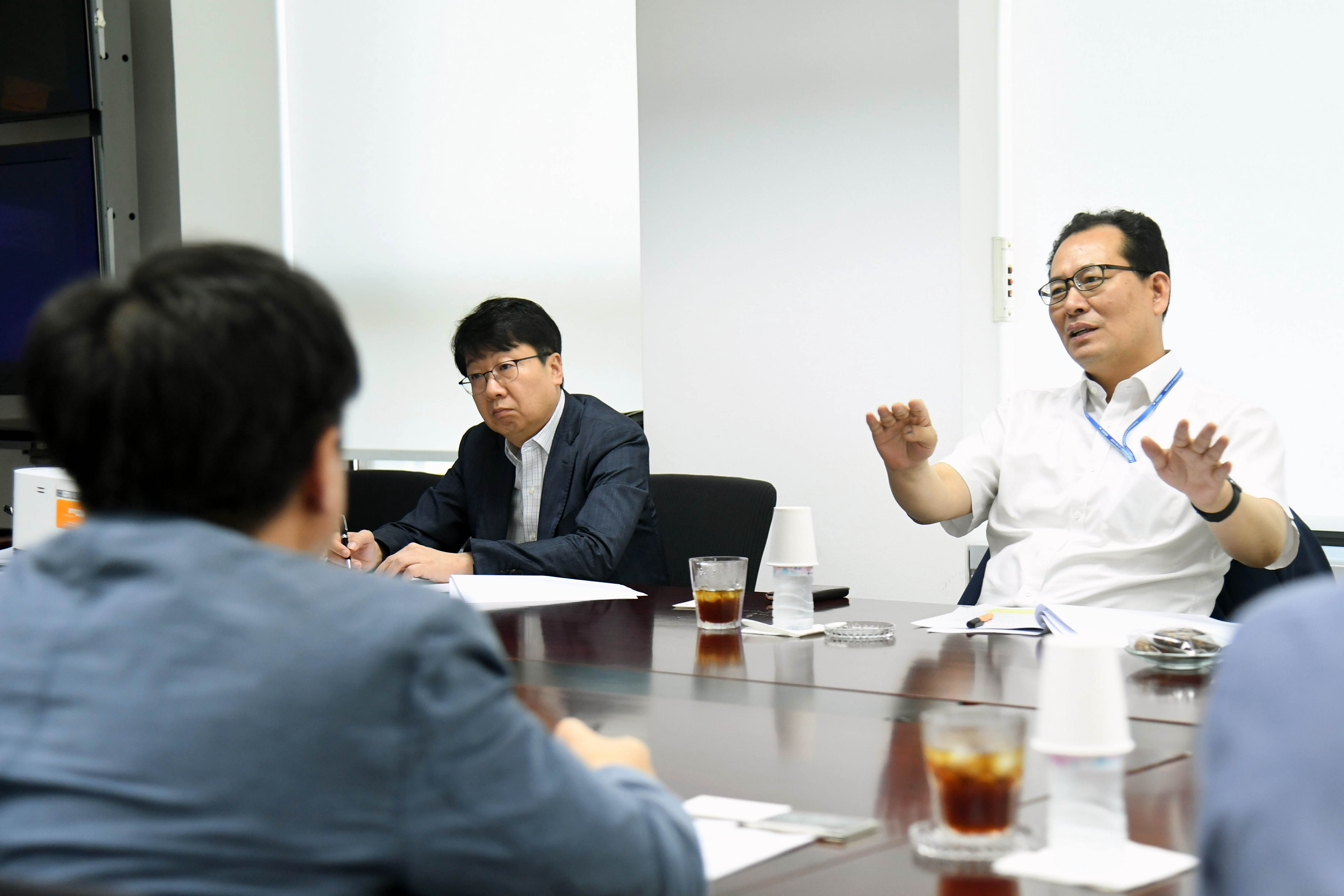 고형권 차관, 초연결 지능화 관련 AI기업 현장방문 