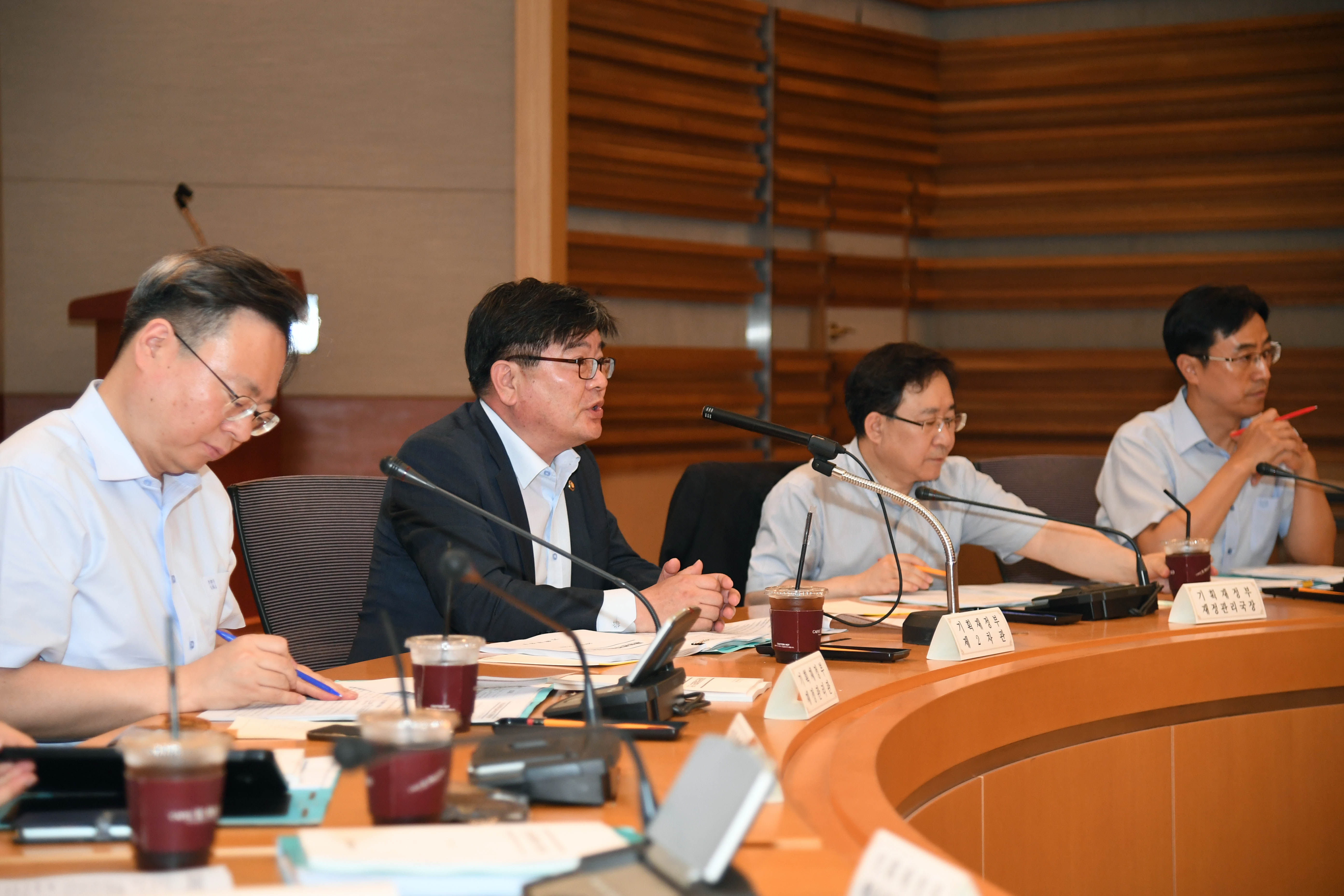 김용진 차관, 제7차 재정관리점검회의 사진