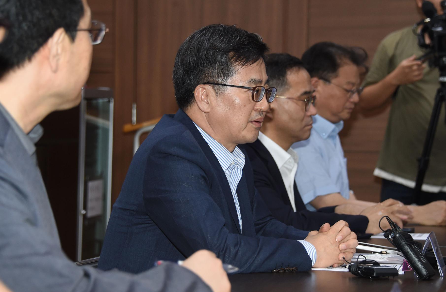 김동연 부총리, 제5차 투자지원 카라반 참여 