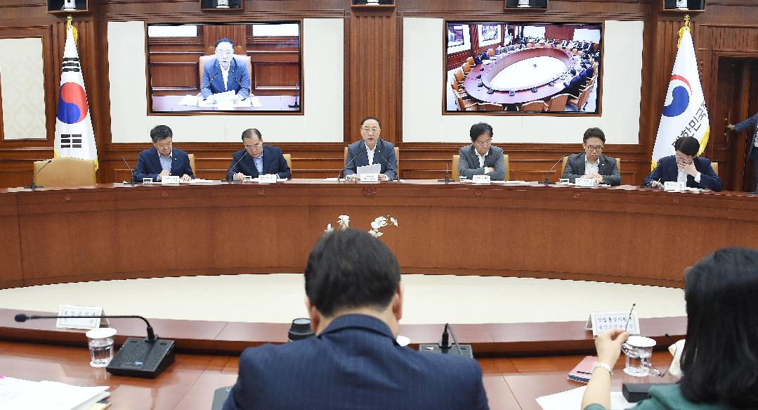 홍남기 부총리, 제206차 대외경제장관회의