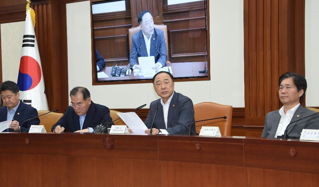 홍남기 부총리, 제206차 대외경제장관회의