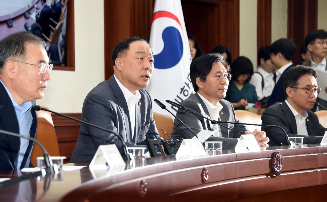 홍남기 부총리, 제206차 대외경제장관회의