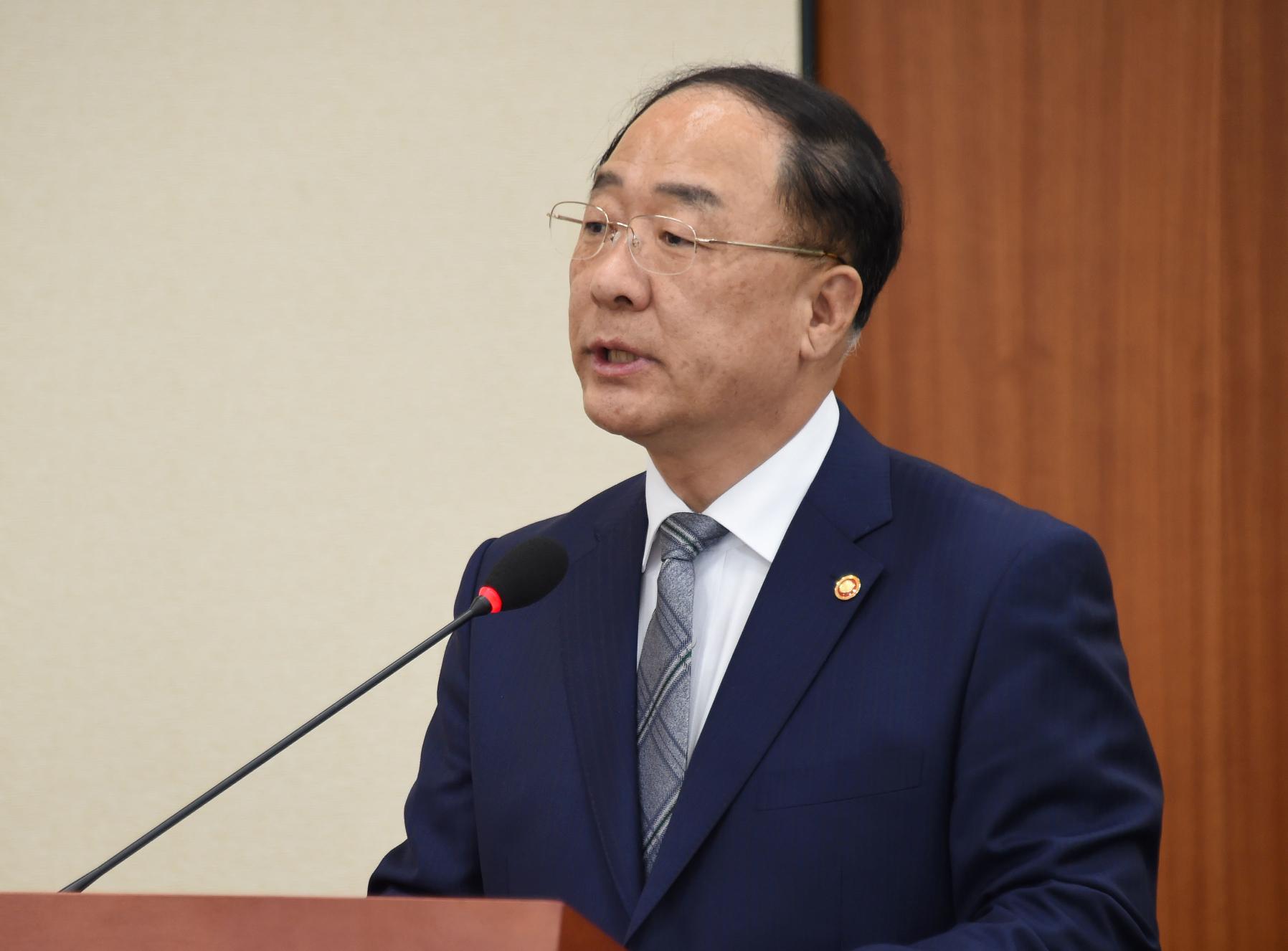 홍남기 부총리, 기획재정위원회