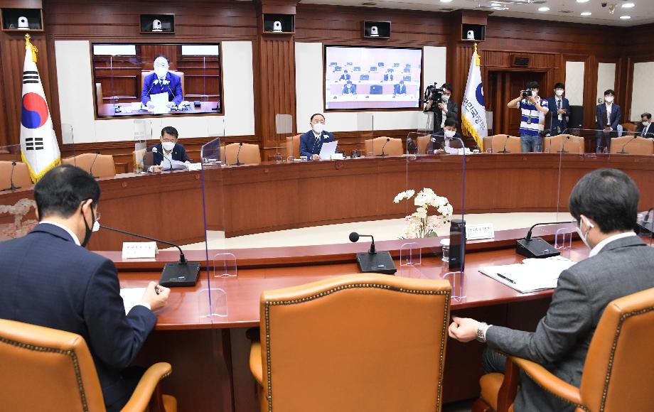 홍남기 부총리, 제218차 대외경제장관회의