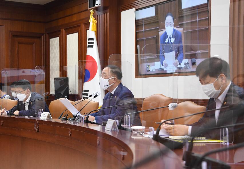 홍남기 부총리, 제218차 대외경제장관회의