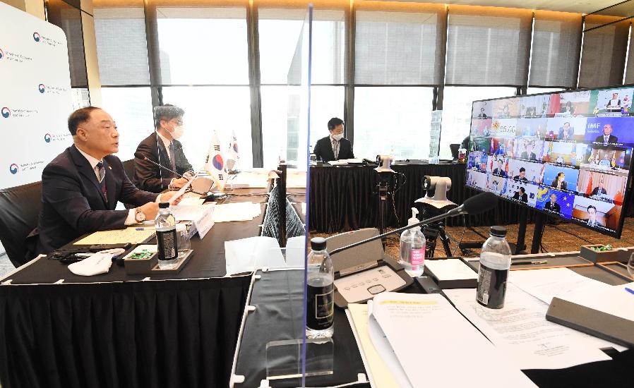 홍남기 부총리, 제24회 아세안+3 재무장관회의