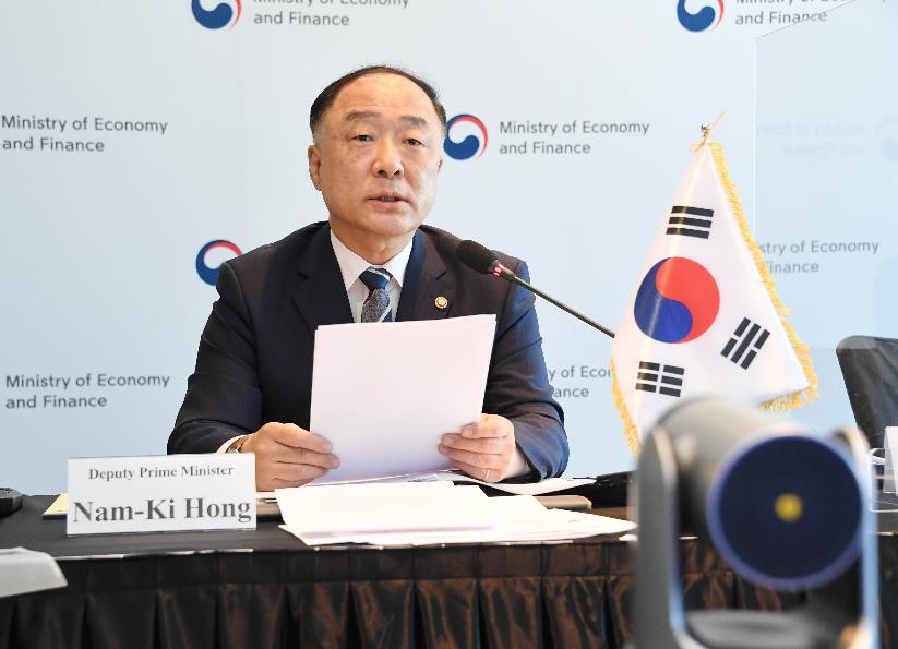 홍남기 부총리, 제24회 아세안+3 재무장관회의