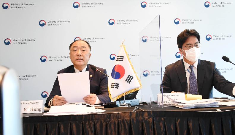 홍남기 부총리, 제24회 아세안+3 재무장관회의