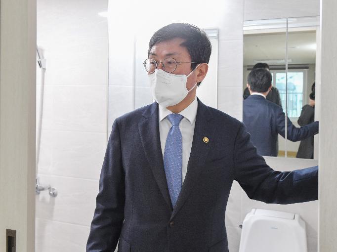 안도걸 차관, 도봉 고령자 사회주택 해심당 현장방문