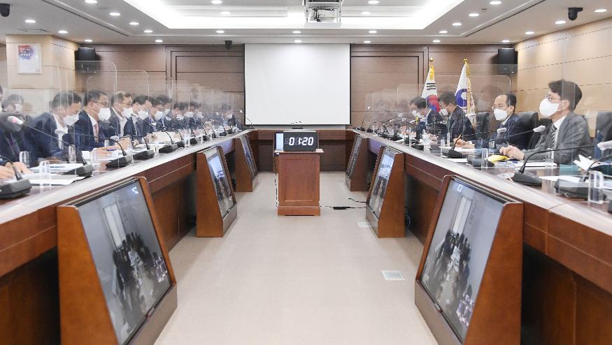 추경호 부총리, 기획재정부 확대간부회의 주재