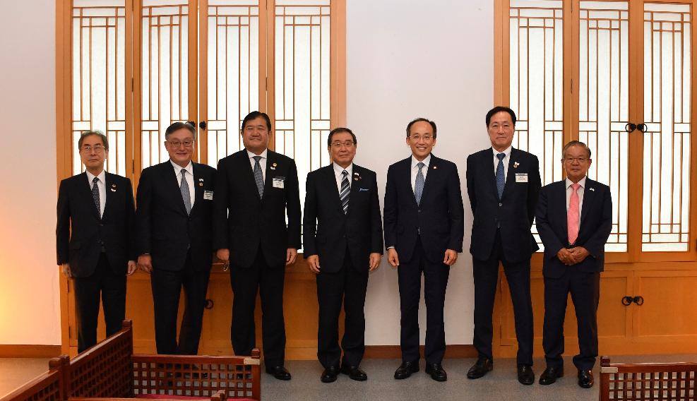 추경호 부총리, 일본 경제단체연합회 대표단 면담