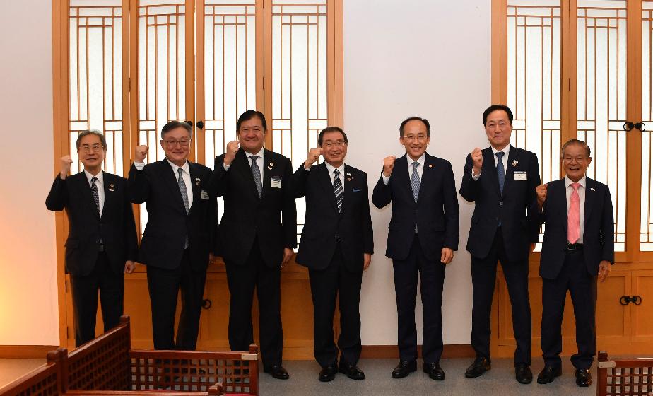추경호 부총리, 일본 경제단체연합회 대표단 면담