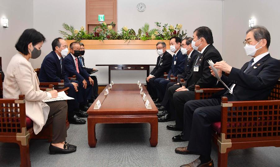추경호 부총리, 일본 경제단체연합회 대표단 면담