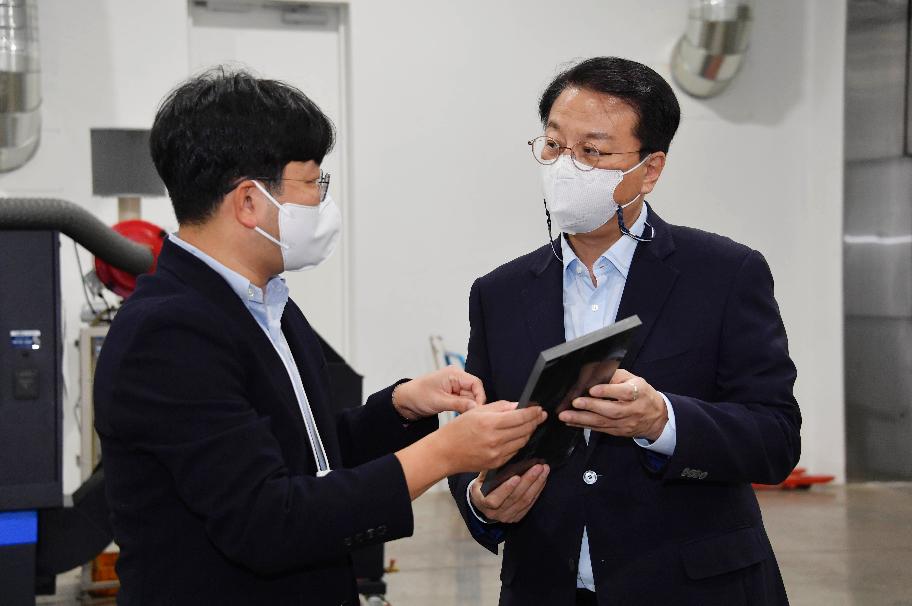 방기선 차관, 가업승계기업 현장방문 첨부이미지
