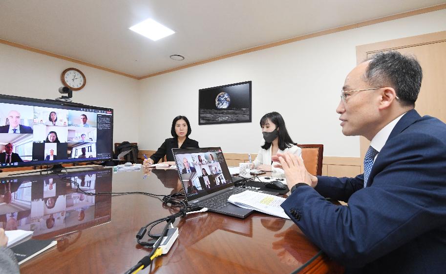 추경호 부총리, IMF 연례협의 대표단 면담