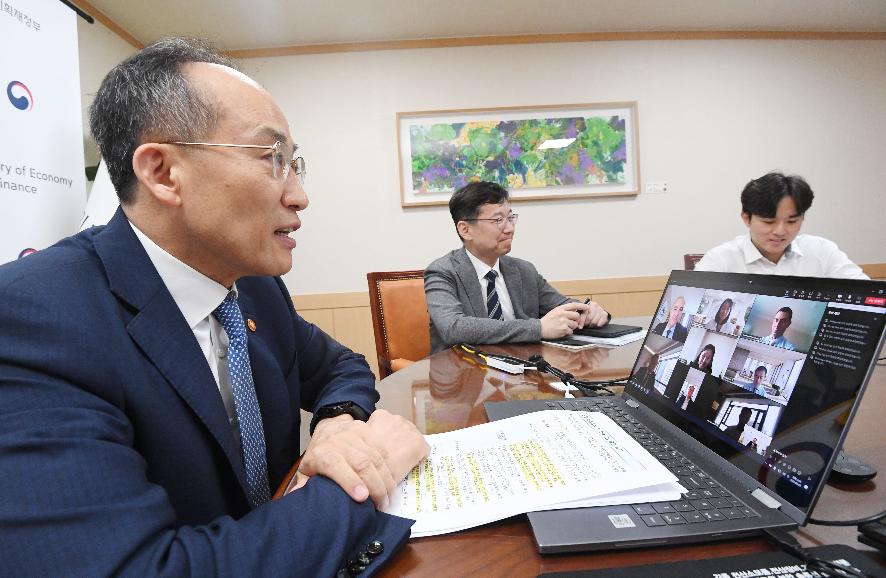 추경호 부총리, IMF 연례협의 대표단 면담