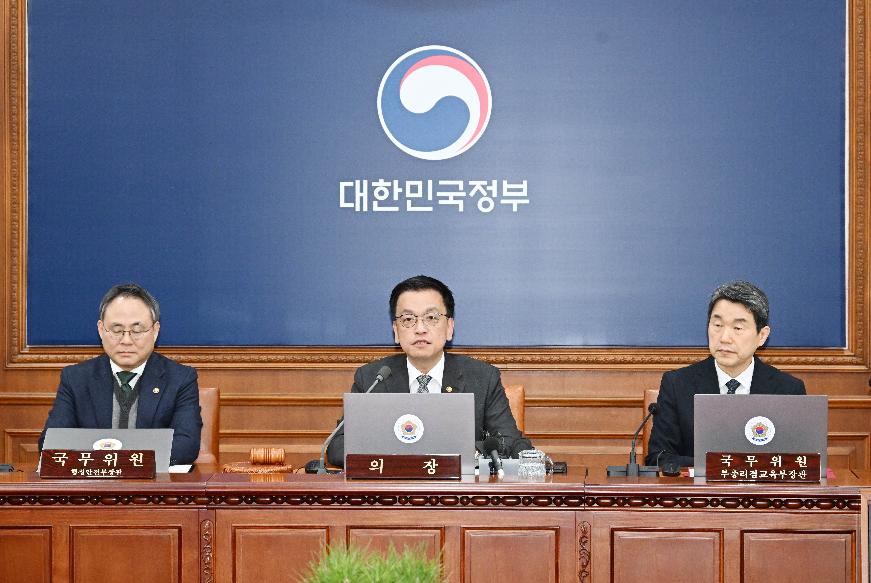 최상목 대통령 권한대행 부총리 겸 기획재정부 장관, 제6회 국무회의