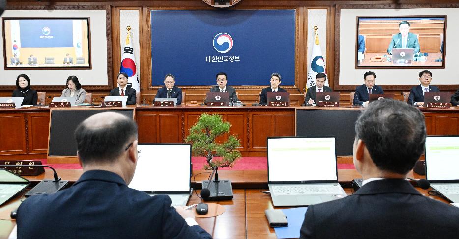 최상목 대통령 권한대행 부총리 겸 기획재정부 장관, 제6회 국무회의