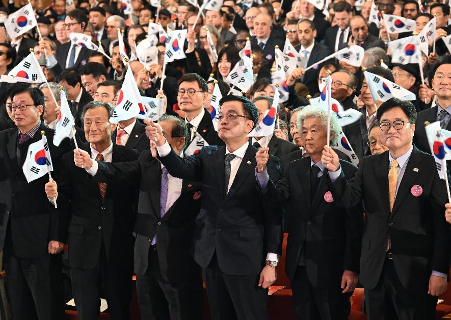 최상목 대통령 권한대행 부총리 겸 기획재정부 장관, 제106주년 3·1절 기념식