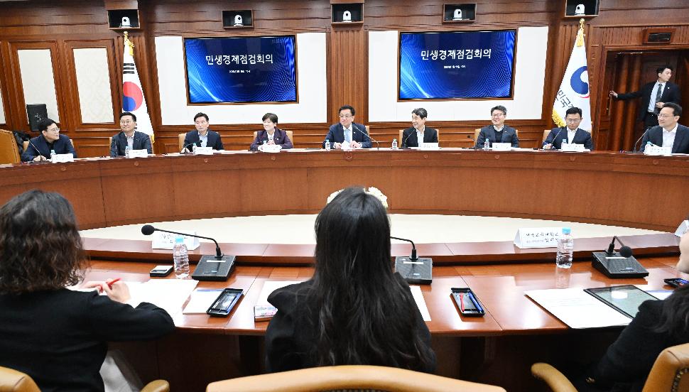 최상목 대통령 권한대행 부총리 겸 기획재정부 장관, 민생경제점검회의