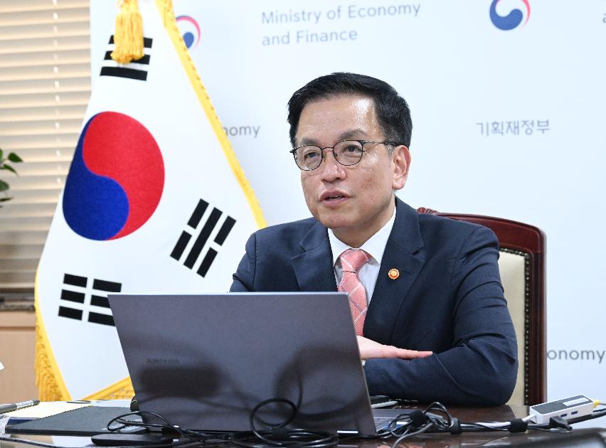 최상목 부총리, 짐 차머스 호주 재무장관 화상면담