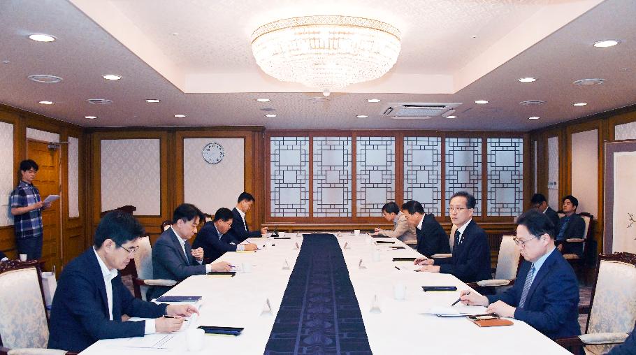 이형일 기획재정부 장관 직무대행 1차관, 중동사태 관계기관 합동 비상대응반 회의