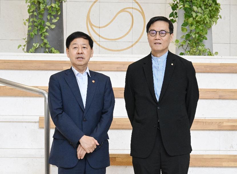 구윤철 부총리 겸 기획재정부 장관, 한국은행 방문