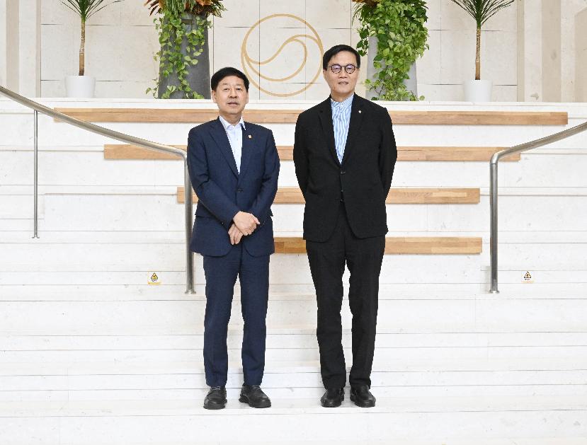 구윤철 부총리 겸 기획재정부 장관, 한국은행 방문