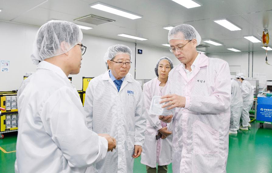 이형일 차관, 오송 바이오헬스 분야 릴레이 현장 간담회 및 메타바이오메드 현장방문
