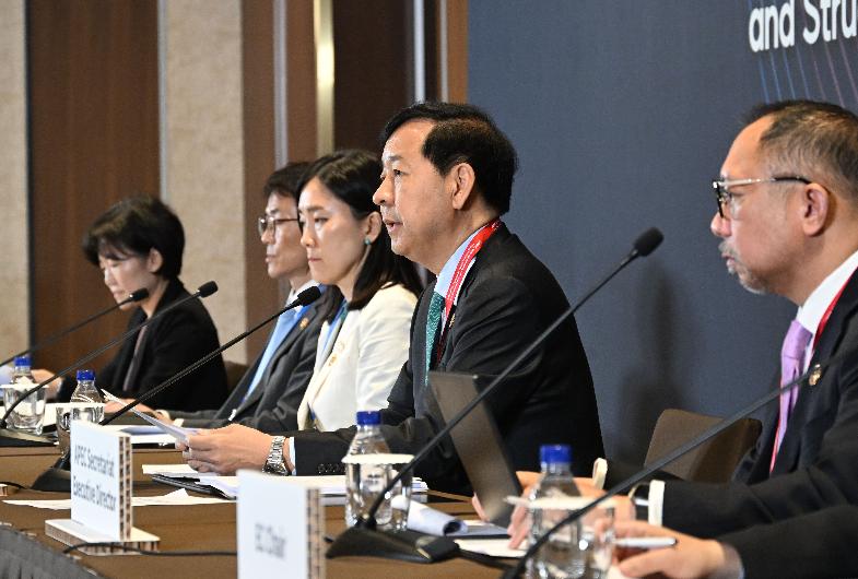 구윤철 부총리, APEC 재무·구조개혁장관회의 합동 기자회견