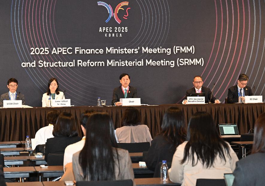 구윤철 부총리, APEC 재무·구조개혁장관회의 합동 기자회견
