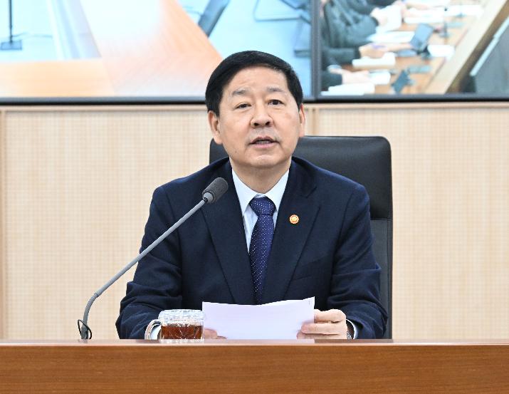 구윤철 부총리, 재정경제부 확대간부회의 주재