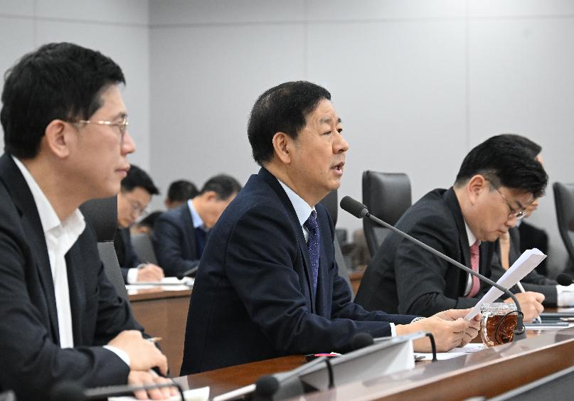 구윤철 부총리, 재정경제부 확대간부회의 주재