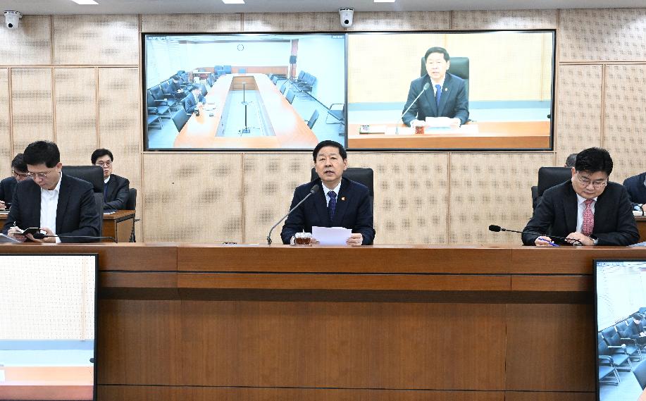 구윤철 부총리, 재정경제부 확대간부회의 주재