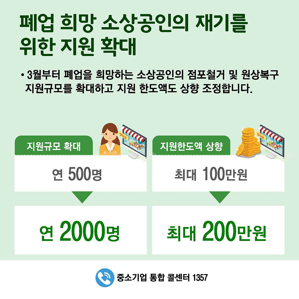 정책수혜자별로 알아본 2019년 달라지는 제도 - 소상공인 · 자영업자 편 8}