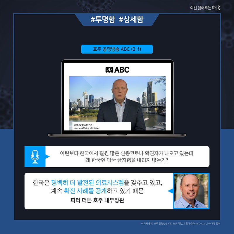 한국의 코로나19 대응 조치 관련 외신 동향 및 해외 전문가 반응 4}