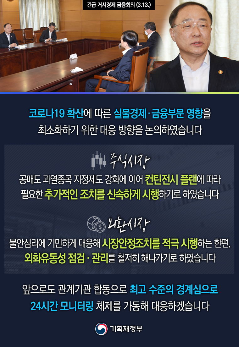 긴급 거시경제 금융회의 1}