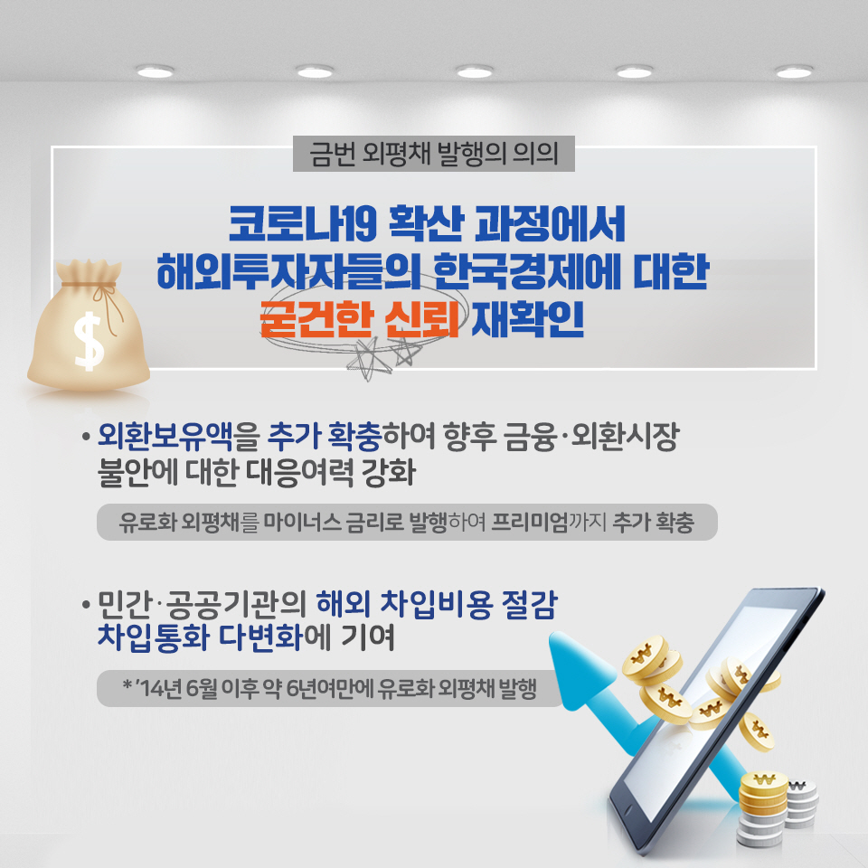 한국정부, 외평채 성공적 발행 4}