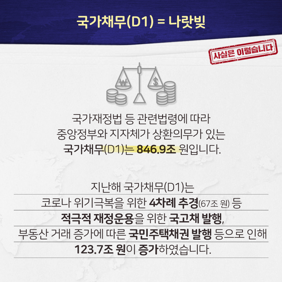 [사실은 이렇습니다] 국가채무와 부채(재무제표 상 부채)는 다릅니다 2}