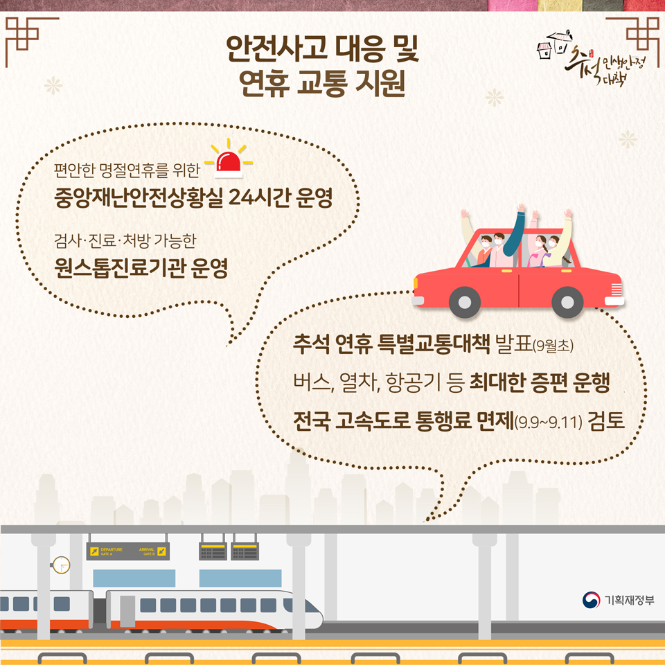 추석 민생안정대책 6}