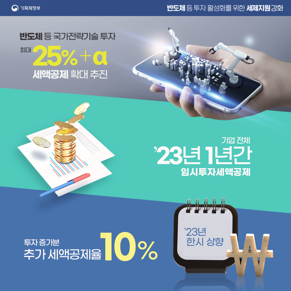 반도체 등 세제지원 강화 방안 2}