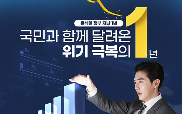 윤석열 정부 지난 1년
국민과 함께 달려온 위기 극복의 1년