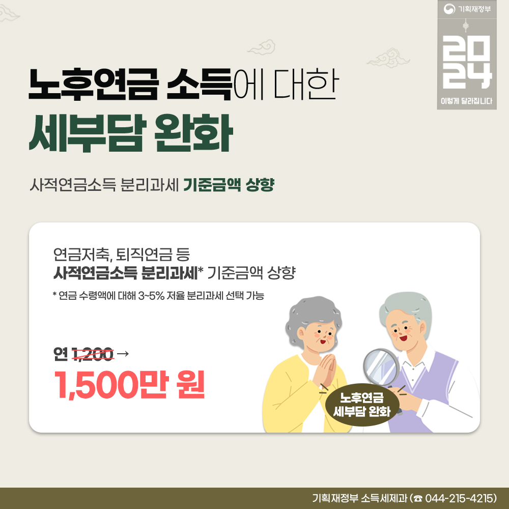 2024년부터 이렇게 달라집니다 - 세제·금융편 6}