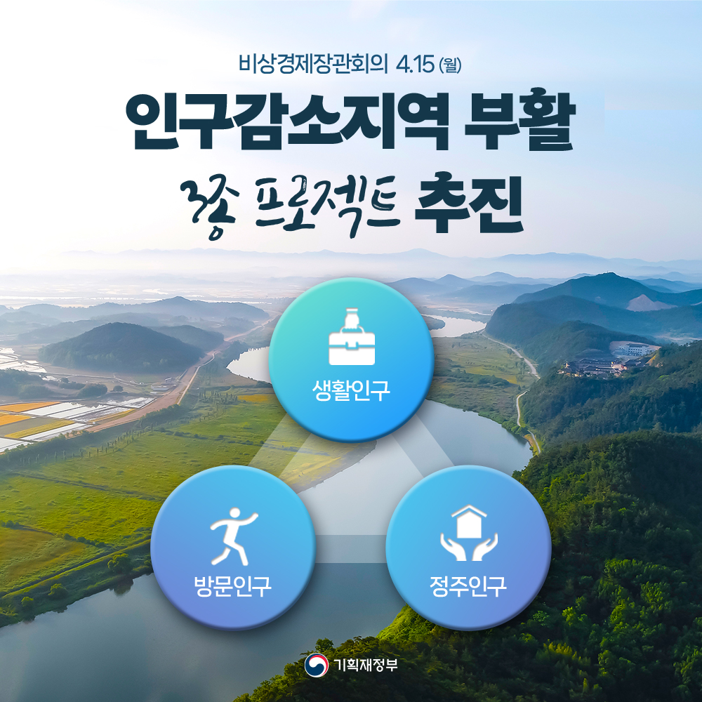 인구감소지역 부활 3종 프로젝트 추진 1}