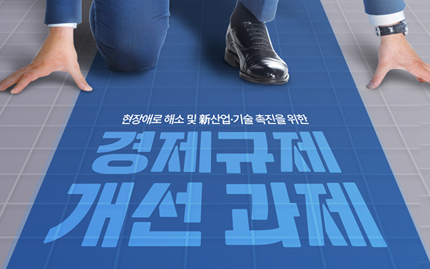 현장애로 해소 및 新산업·기술 촉진을 위한
경제규제 개선 과제