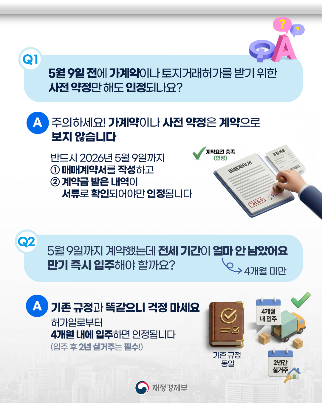 다주택자 중과 유예 종료 및 보완방안 관련 Q&A 2}