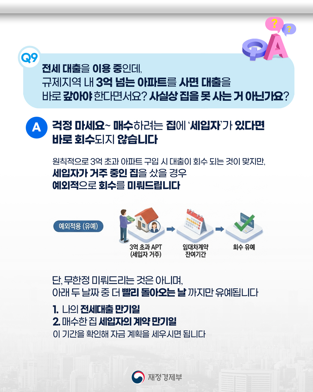 다주택자 중과 유예 종료 및 보완방안 관련 Q&A 6}